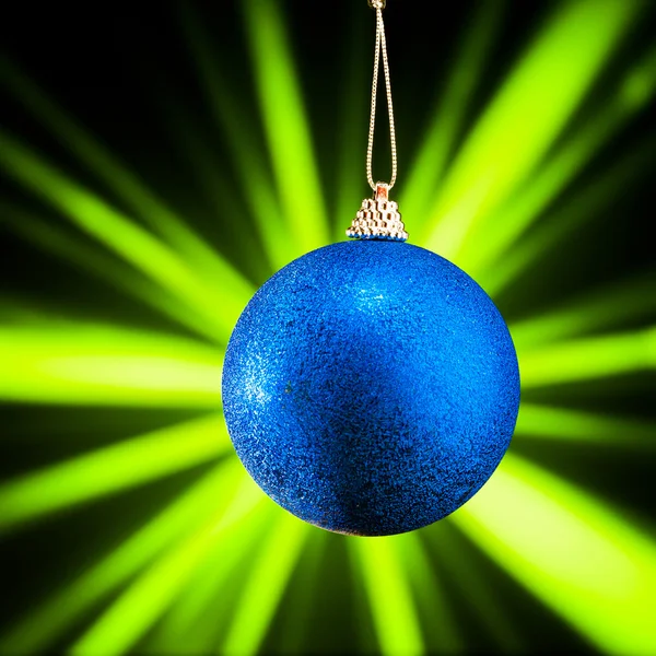Blue Christmas decoration — Stock Photo, Image