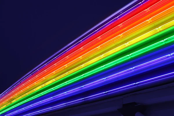Luz de néon — Fotografia de Stock