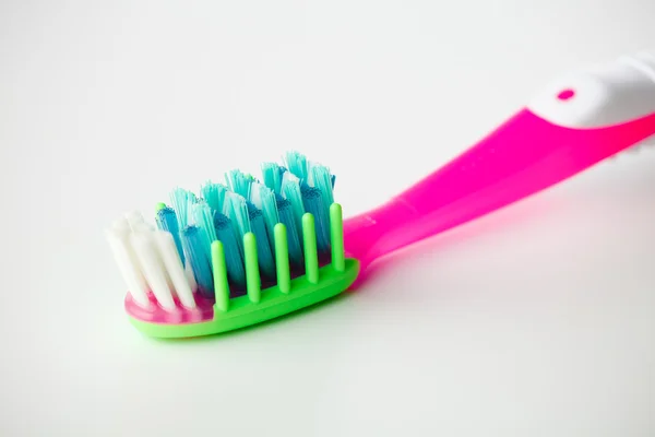 Toothbrush, macro view — Stock Photo, Image