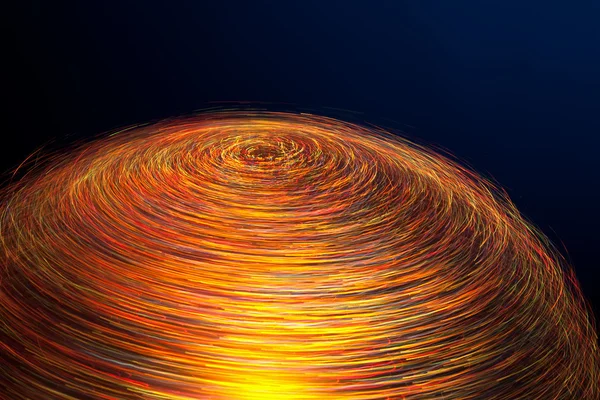 Soyut bir ışık küresi — Stok fotoğraf