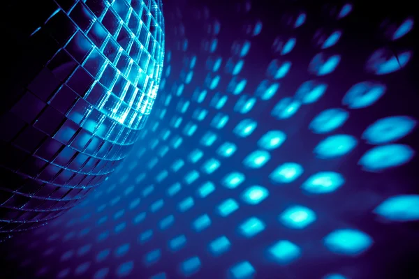 Sfondo discoteca blu — Foto Stock