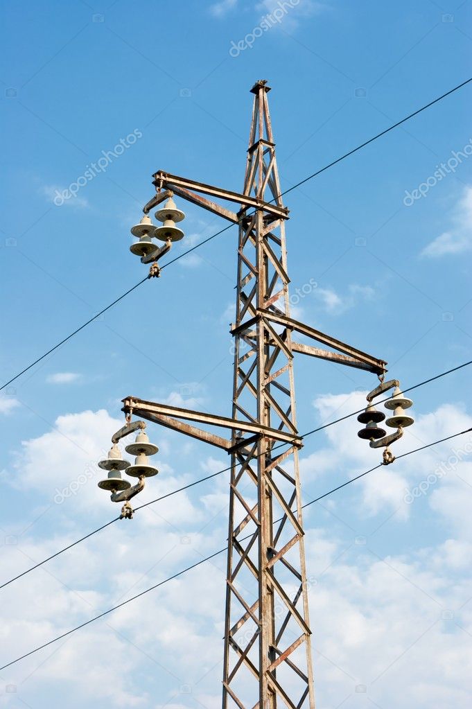 Transmission line — Stock Photo © nikkytok 10231160