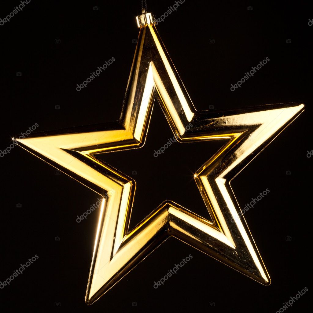 Gold star Stock Photo by ©nikkytok 10238966