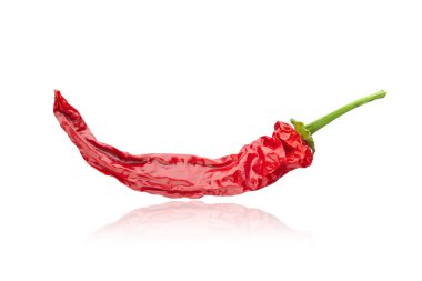 Dried red chili pepper clipart