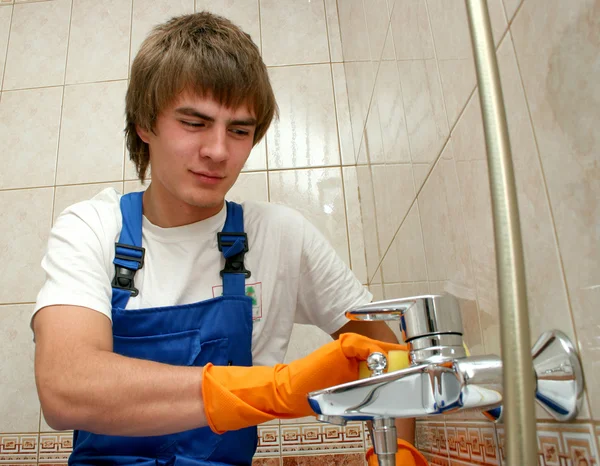 Professional cleaning — Stock Photo, Image