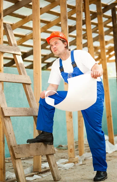 Construtor profissional — Fotografia de Stock