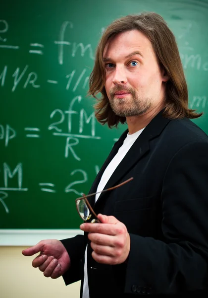 Natuurkunde leraar — Stockfoto
