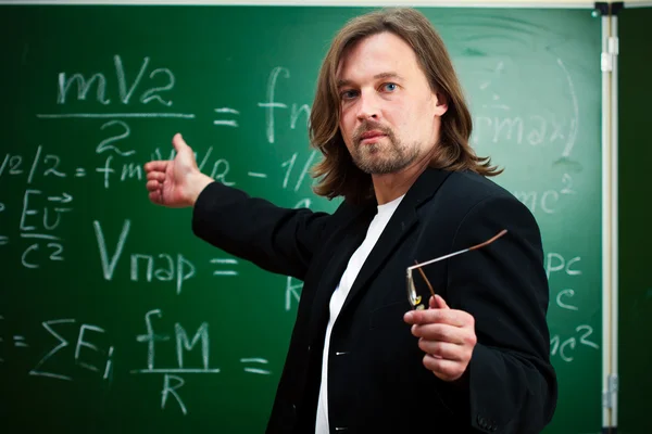 Profesor de física — Foto de Stock