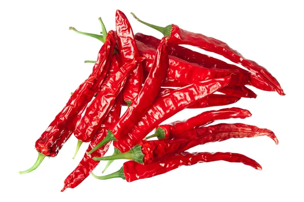 Pile of chili peppers — Stock Photo, Image