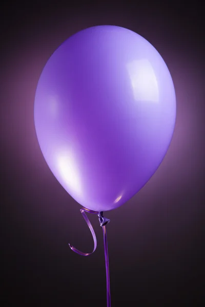 节日紫色气球 — 图库照片
