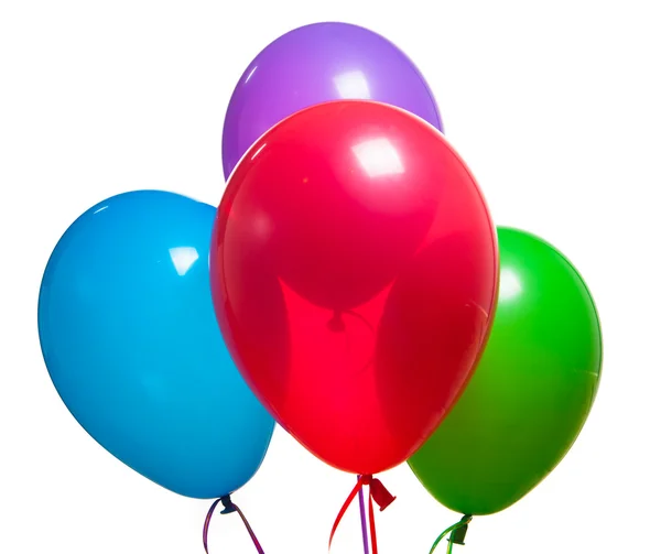Balões de ar rgb multicoloridos festivos — Fotografia de Stock