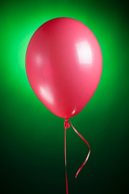 Festive red balloon clipart