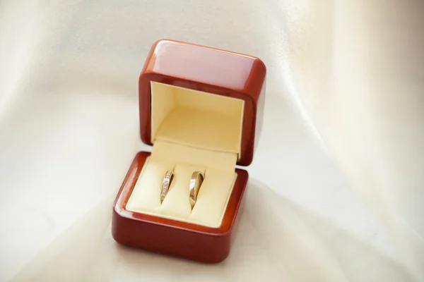 Snubní prsteny — Stock fotografie