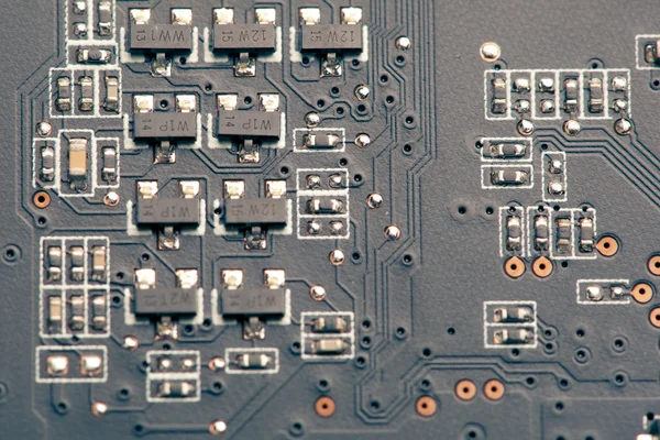 Placa de circuito impresso — Fotografia de Stock