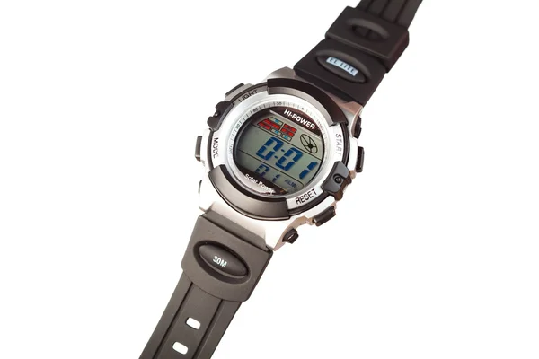 Elektroniczny zegarek na rękę — Zdjęcie stockowe