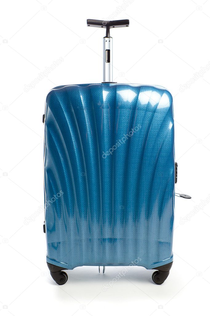 Modern travel suitcase
