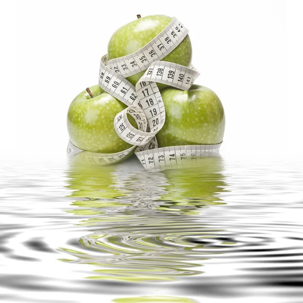 Healthy diet reflections — Stock Photo, Image