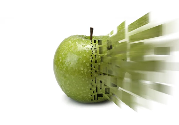애플 폭발. — 스톡 사진