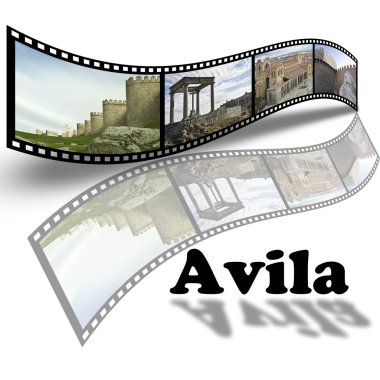 Avila in Spain clipart