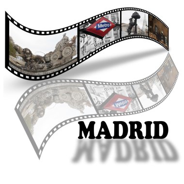 Madrid. clipart