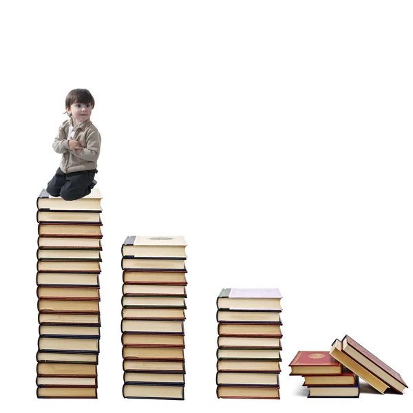 The true stairway to knowledge. — Stock Photo, Image