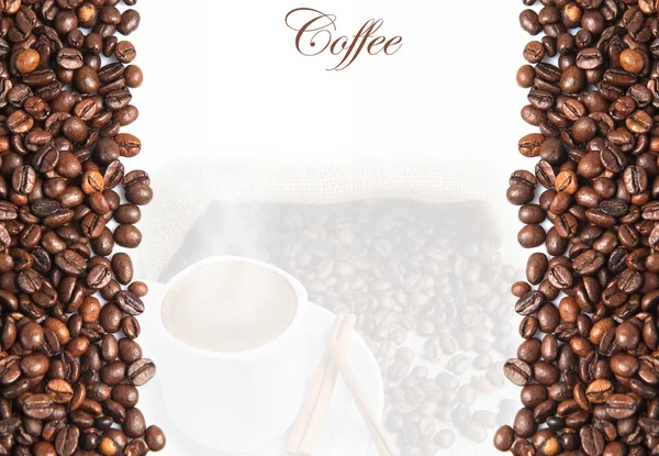 Kaffee-Menü. — Stockfoto