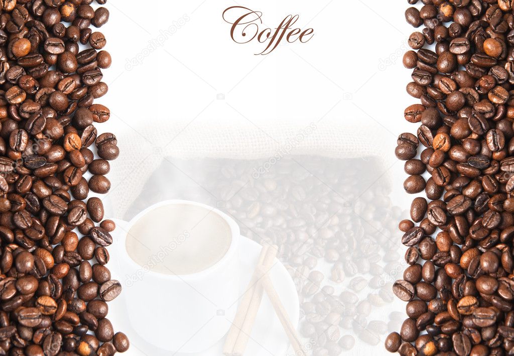 Coffee menu.