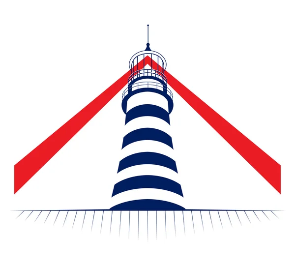 stock vector Lighthouse tower icon