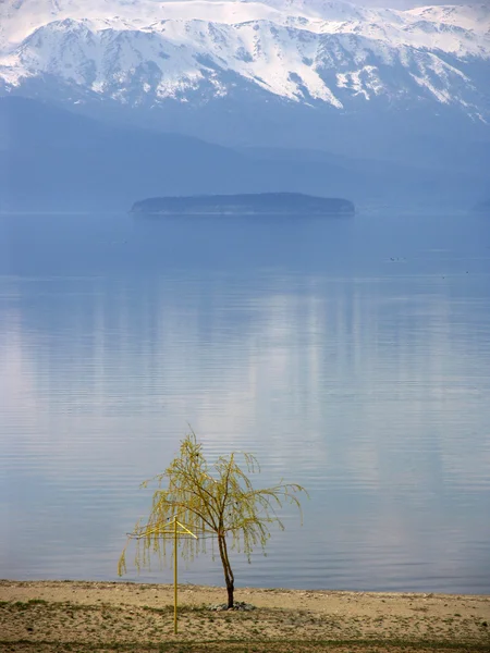 호수 Prespa, 마케도니아 — 스톡 사진