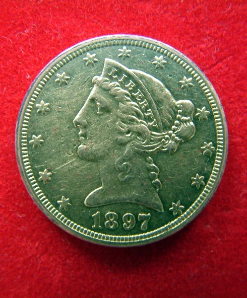 美元从1897年 — 图库照片