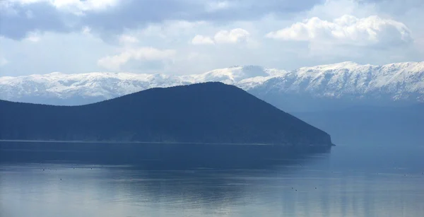 Lago Prespa, Macedonia — Foto de Stock