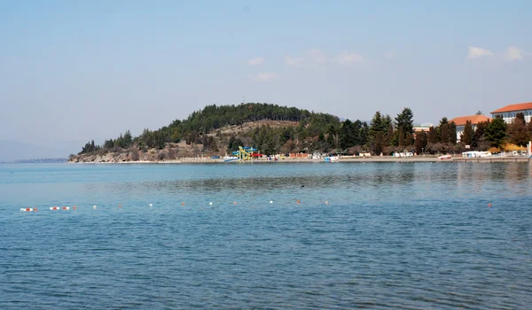 Lago ohrid, Macedonia — Foto de Stock
