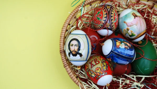 stock image Easter eggs