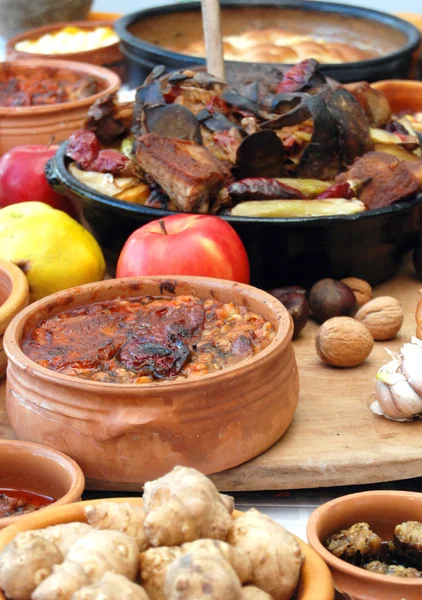 stock image traditional and Tasty macedonian food