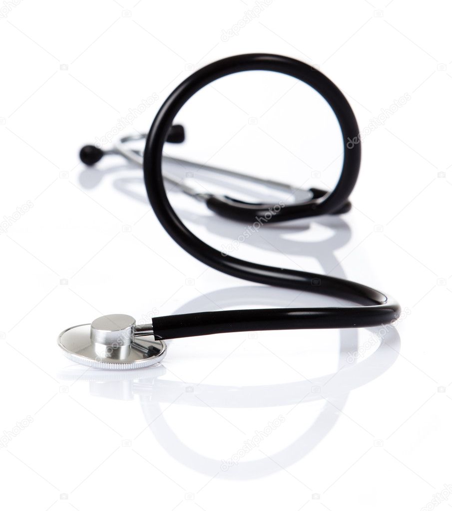 Stetoskop on a white background Stock Photo by ©ewastudio 10127694