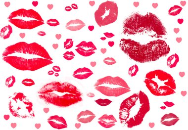 Kiss kiss kiss clipart