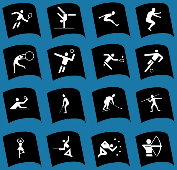 Sport pictogrammen. — Stockfoto