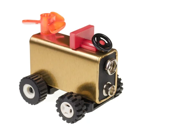 Carro elétrico do brinquedo — Fotografia de Stock