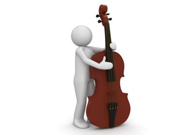 Contrabass clipart