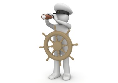 Workers collection - Captain clipart