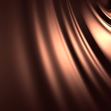 Abstract chocolate silky background clipart