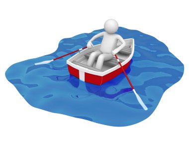 Oarsman clipart