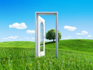 Nature collection - Door to success clipart