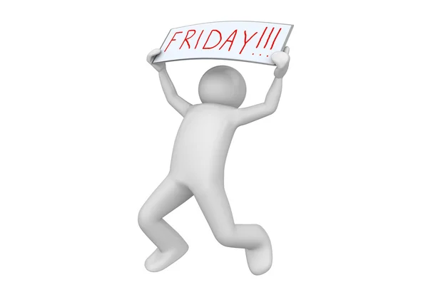 Business collection - It's FRIDAY! — Stock Photo, Image
