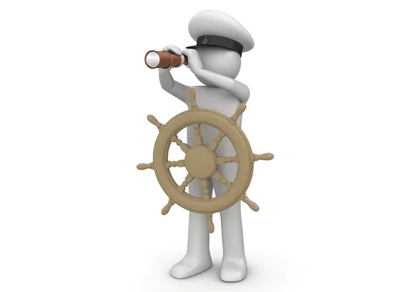 Workers collection - Captain — Stock Photo, Image