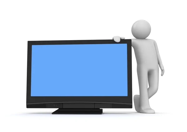 Televisión LCD — Foto de Stock