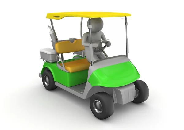 Golfcar driver - sport collection — Stockfoto