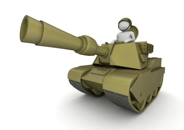 Tankman - Coleção do Exército — Fotografia de Stock