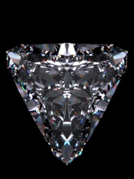 Diamond Trillion (série de diamantes ) — Fotografia de Stock