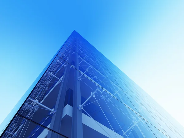 Rascacielos fachada — Foto de Stock